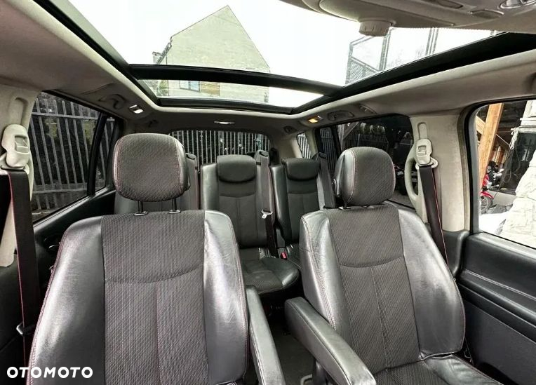 RENAULT ESPACE IV 4 LIFT 06-14 FOTEL TYŁ LEWY PRAWY PÓŁSKÓRA CZERWONA NIĆ - 3