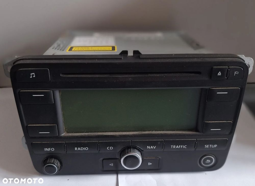 RADIO ORYGINALNE 1K0035191E- VW GOLF V , TOURAN - 1