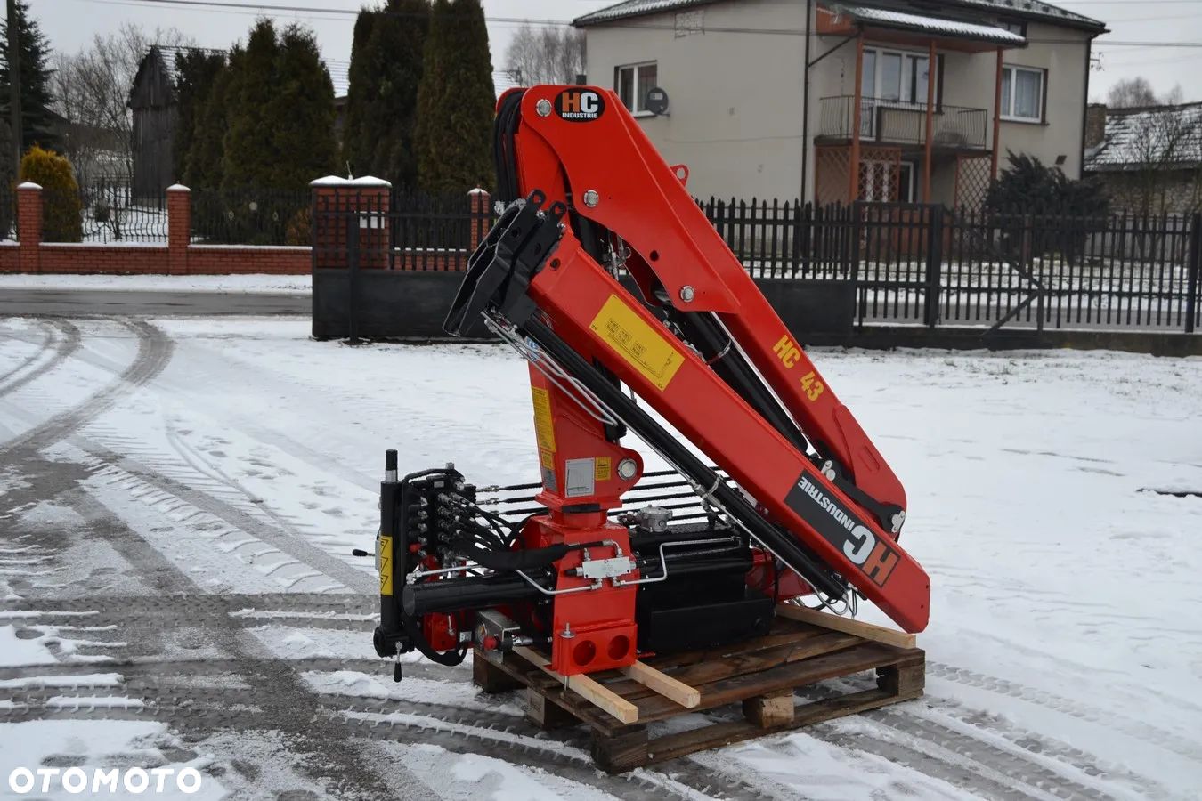 HC Żuraw HC 43A1 Idealny na busa Nowy 2023 Rok Palfinger Hiab Hyva Fassi HMF Copma - 1
