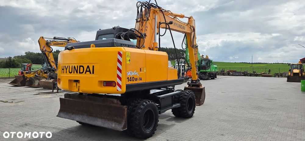 Hyundai <<Koparka Hyundai Robex 140W-7A, 2009r, 9600 Mtg. serwisowany z Niemiec!>> - 6