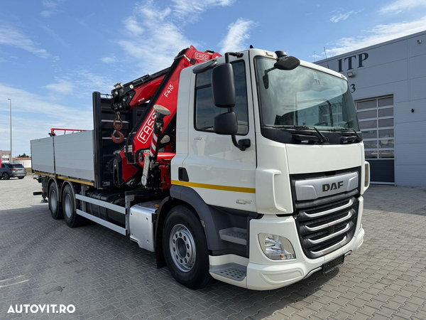 DAF CF 410, Macara Fassi F415 13,5 tone, 17000km originali, 270 ore de lucru