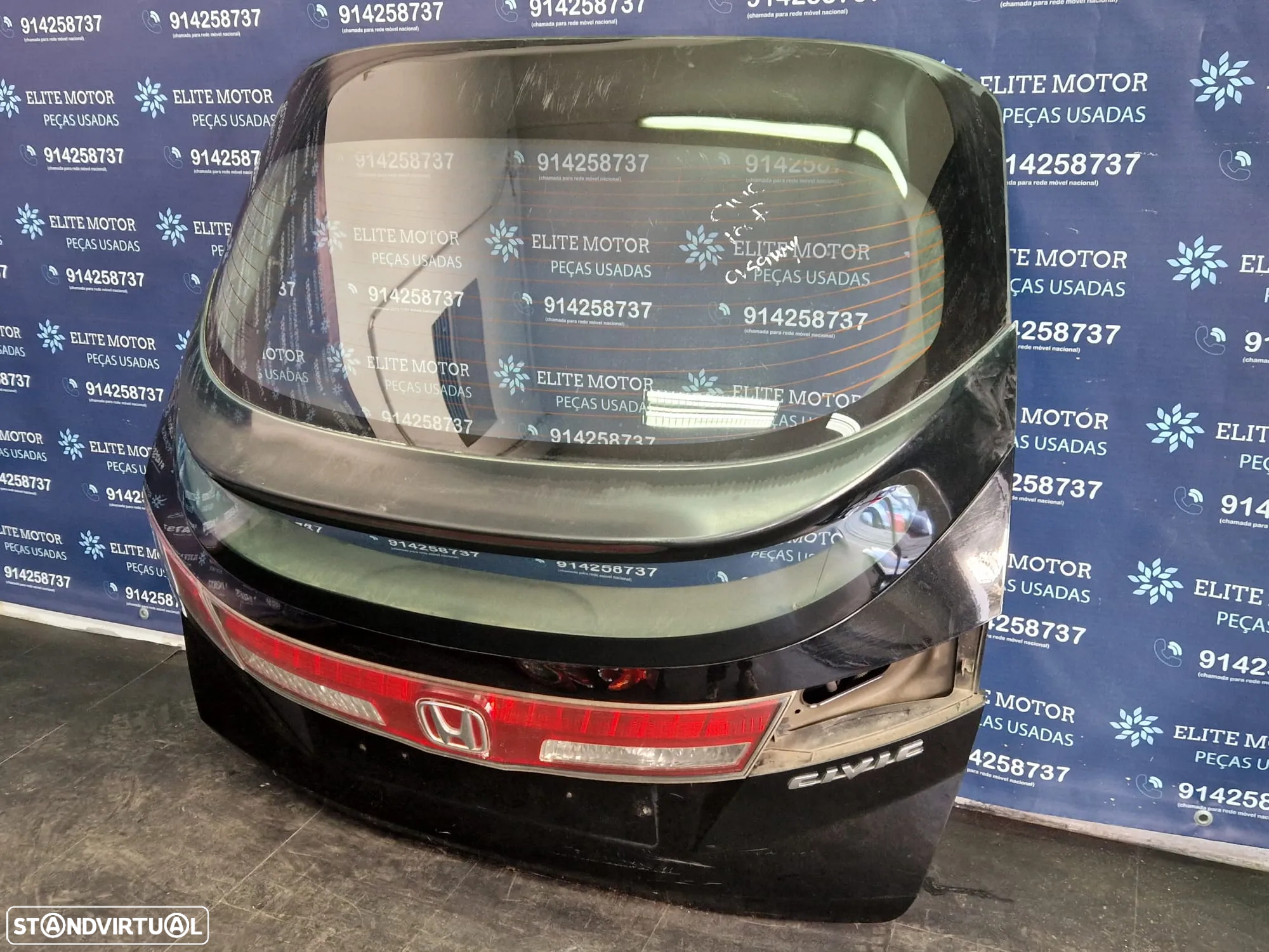 Tampa de mala usada HONDA CIVIC VIII 8 2.2 CTDI FN FK FAROLINS ENVIO GRATUITO - 2