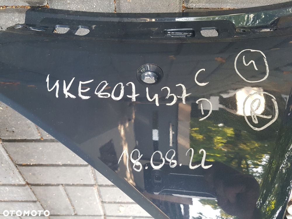 audi e-tron s zderzak przód 4ke807437l - 9