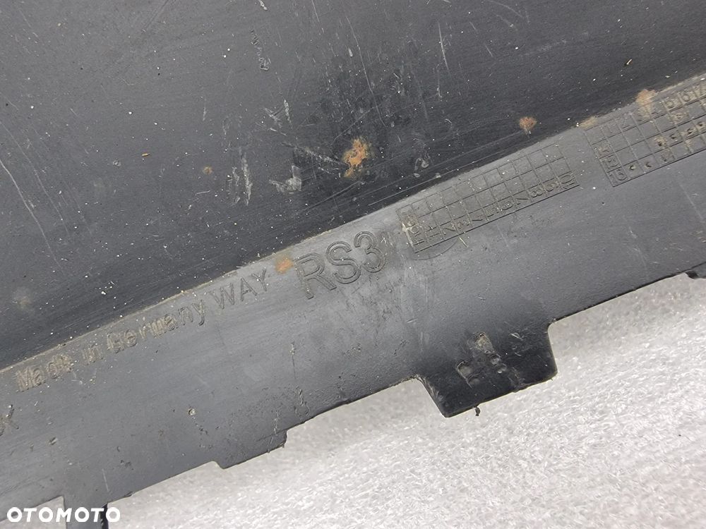 AUDI A3 / RS3 8V4 SPORTBACK 15- DYFUZOR / SPOJLER ZDERZAKA TYLNEGO TYLNIEGO TYŁ , NR 8V4807521H , NR AUKCJI DT94 - 17