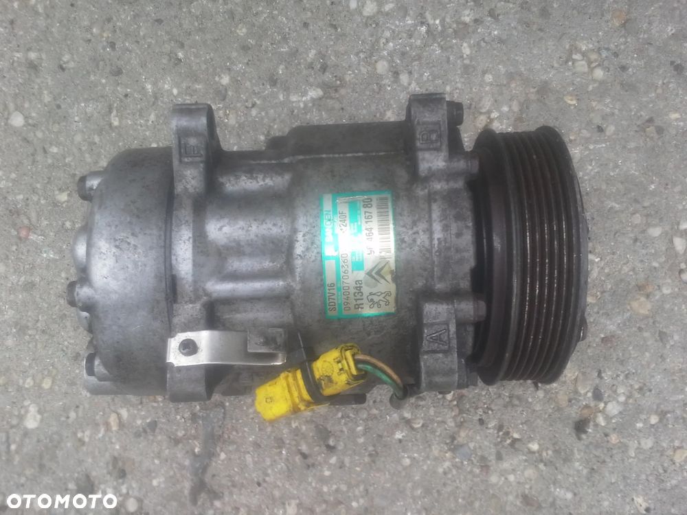 Peugeot 307 2.0 HDi 9646416780 sprężarka, kompresor klimatyzacji - 1