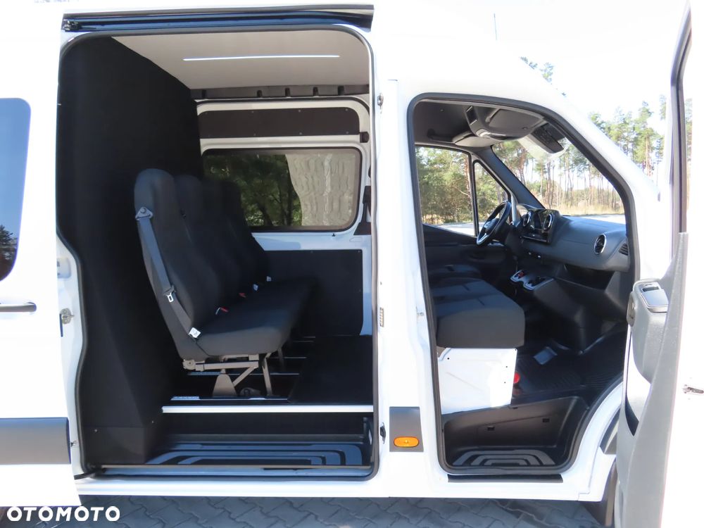 Mercedes-Benz Sprinter 316 CDI 2.2 CDI 163 KM 7G-TRONIC PLUS AUTOMAT, MIXTO Indywidualna Zabudowa, Brygadowy, Doka, Dubel, L2H2 Furgon Blaszak, 5932 mm Dł, Wysoki Dach, FULL LED, Pełna Opcja WYPOSAŻENIA, DRZWI PRZESUWNE Z OBU STRON, HAK 2000 Kg, Rozstaw Osi 3665 mm, Stan Wizualny I Techniczny NOWY Tak Jak Z Taśmy Produkcyjnej Gotowy Dostępny OKAZJA POLECAM - 20