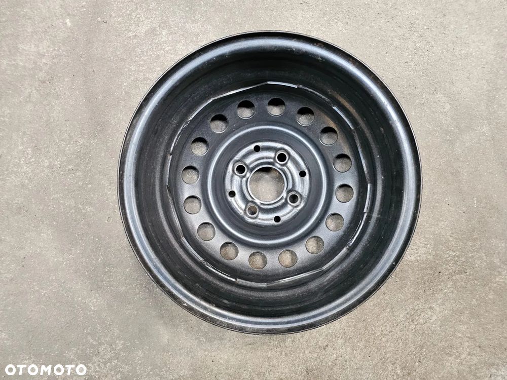 (V25) Felga stalowa 14'' Volkswagen Caddy Passat Golf II III UP! Skoda Citigo Seat Mii / Przyczepa Laweta / 5,5Jx14 ET35 4x100 - 3