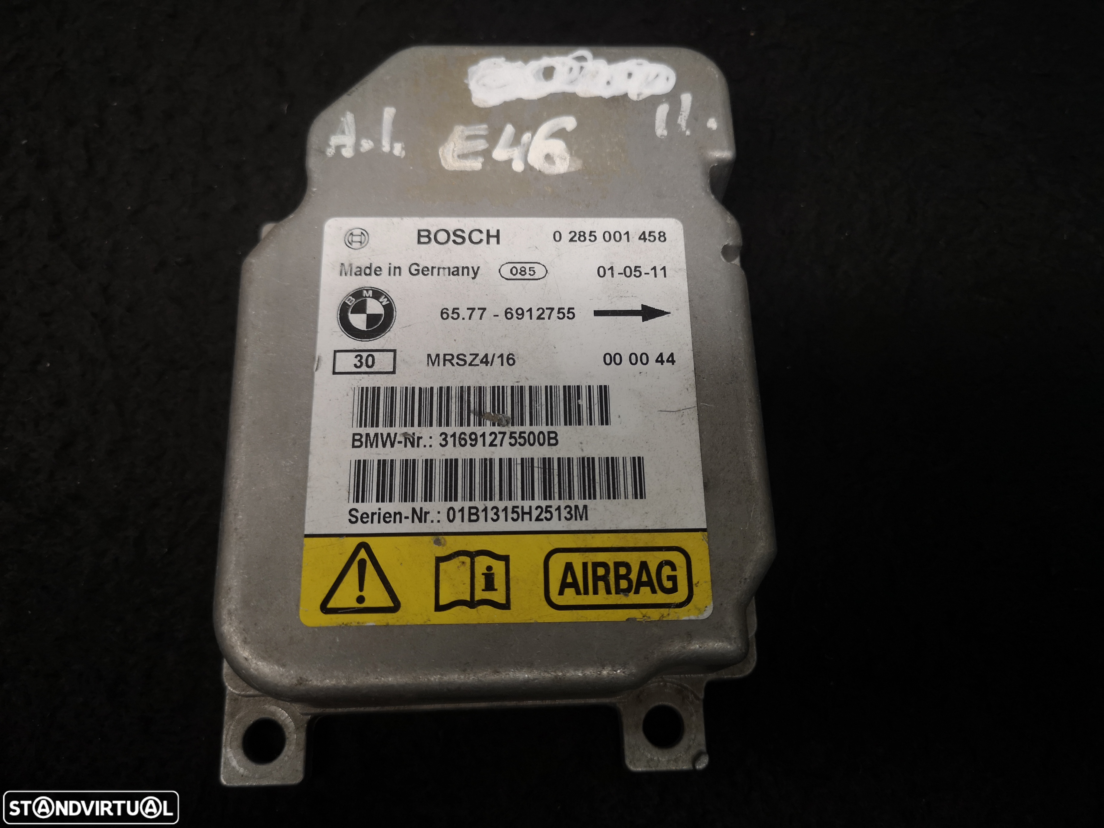 Centralina de airbag BMW3 E46 2001+ - 3