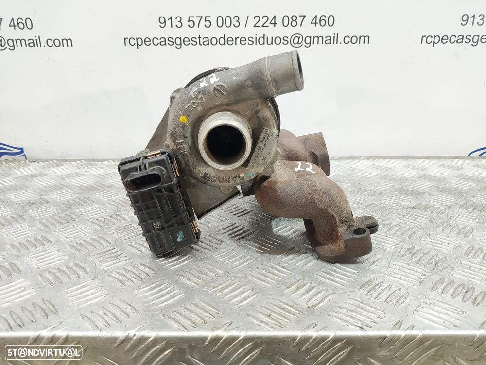 Turbo Compressor Garrett Ford Jaguar 4S7Q6K682EL 728680 2.0TDCI 130cv - 1