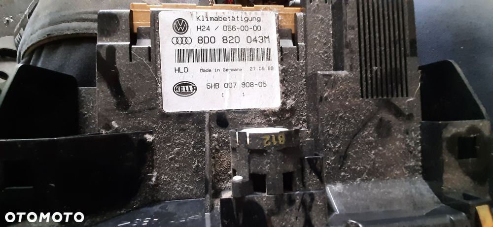 Panel sterowania nawiewu klimatyzacji Audi a4b5 - 2