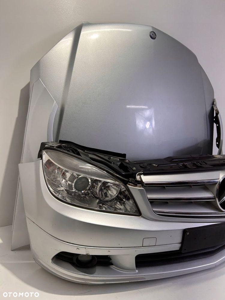 MERCEDES C W204 ZDERZAK MASKA BŁOTNIK LAMPY CHŁODNICE EUROPA - 2