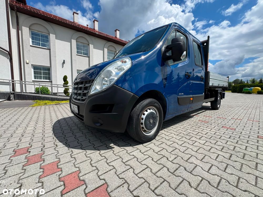 Renault MASTER L3 Klima Elektryka Wywrotka Kiper 3 stronny Doka Hak Brygadówka Serwis - 15