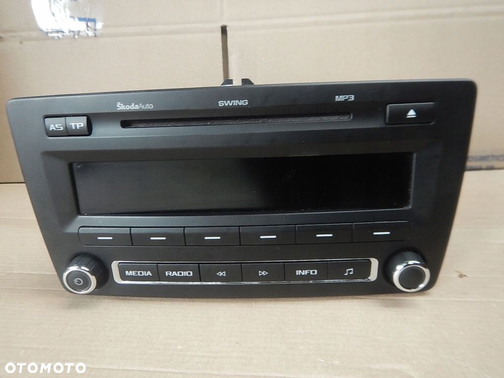 radio cd radioodtwarzacz skoda yeti 1z0035161m - 2