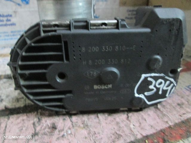 Corpo Borboleta 8200330810E 0281002681 RENAULT TRAFIC 2008 20DCI RENAULT LAGUNA 3 2008 2.0DCI 130CV 5P  CINZA - 2
