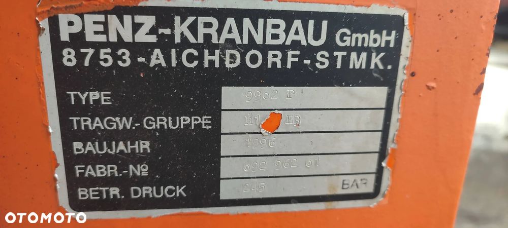 Żuraw samochodowy Penz 9902P - 5