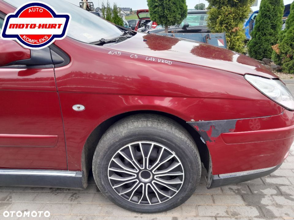 Błotnik Prawy Przedni Prawy Przód Citroen C5 Kolor: KKQD