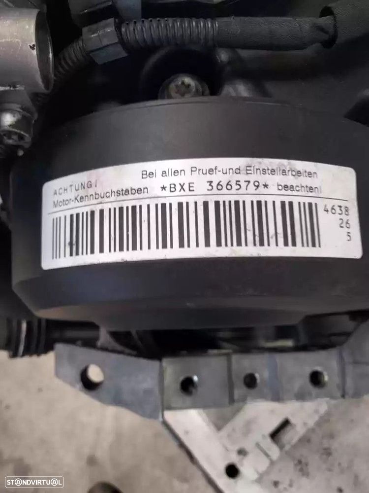 MOTOR COMPLETO VOLKSWAGEN TOURAN 2007 -BXE - 2