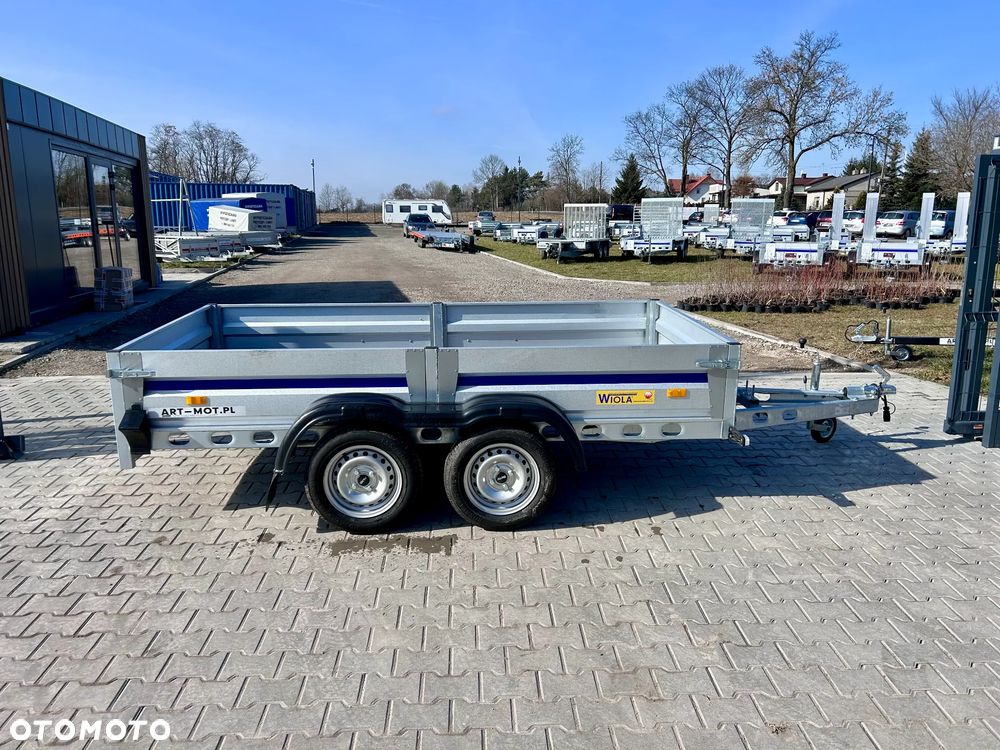 Wiola SILEZIA PLUS / DOSTAWA! / 292x142x38 / 2 osie / DMC 750 kg / bardzo MOCNA - 3