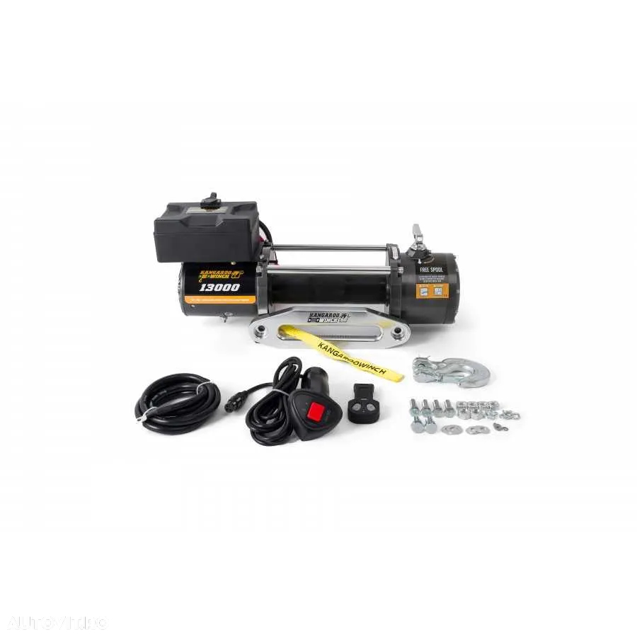Troliu  KANGAROOWINCH K13000A (trage 5897 kg) la 24V - 3