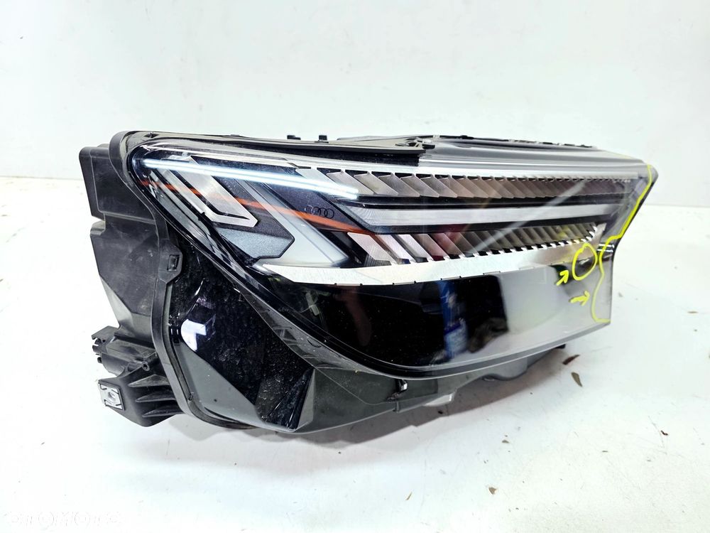 REFLEKTOR LAMPA PRAWY PRZÓD MATRIX AUDI Q4 E-TRON 89A941036A 19/26 - 5