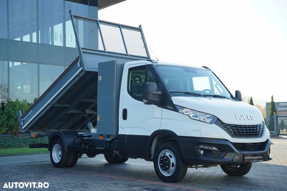 Iveco DAILY 35-140 / BENĂ BASCULABILĂ DIN OȚEL / ROȚI DUBLE PE PUNTEA SPATE / CUTIE DE VITEZE MANUALĂ / IMPORT - 4