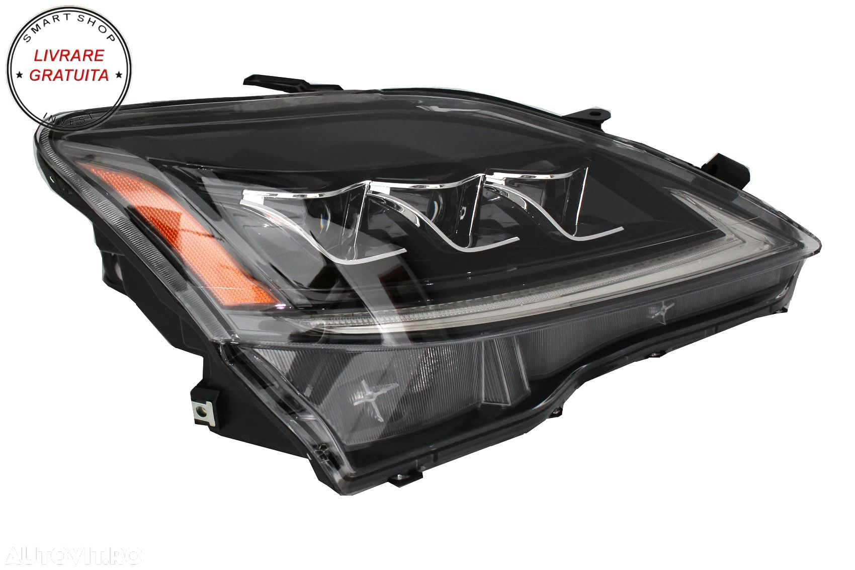 Faruri Full LED Semnal Dinamic LEXUS XE20 (2006-2013) Negru- livrare gratuita - 7