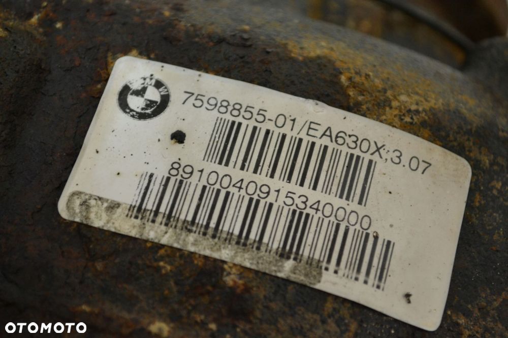 BMW E87 2.0D E90 E91 MOST TYLNY DYFER 7598855 - 7