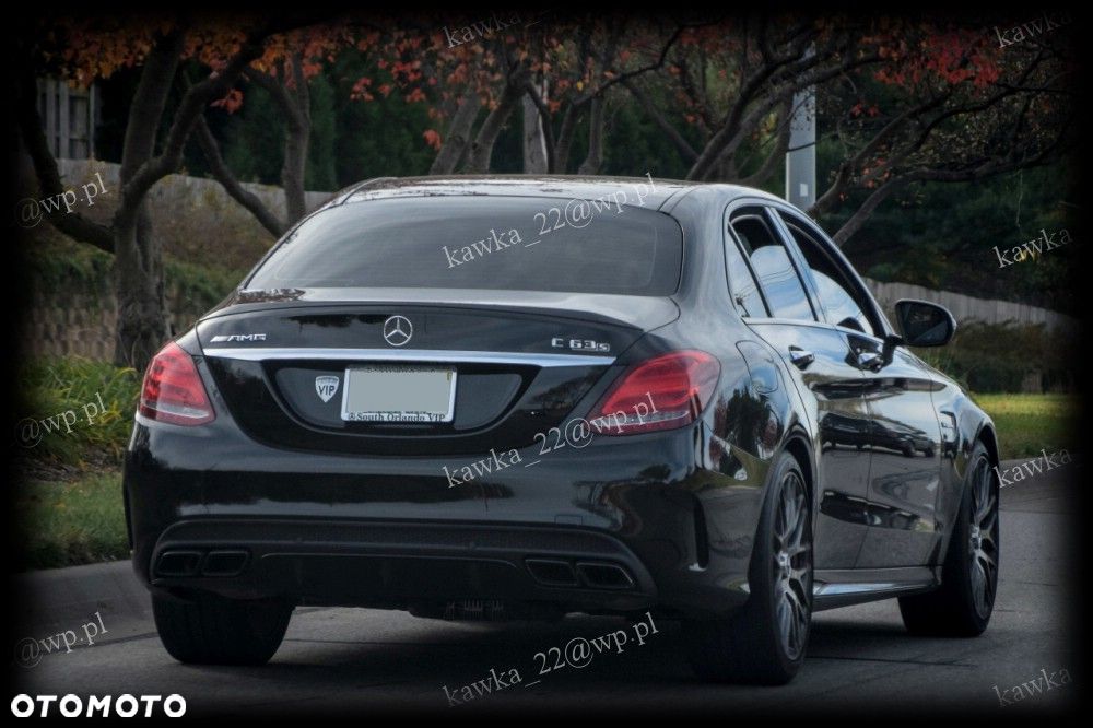 MERCEDES W205 SPOILER AMG LOTKA NA KLAPĘ PODKŁAD!! - 15