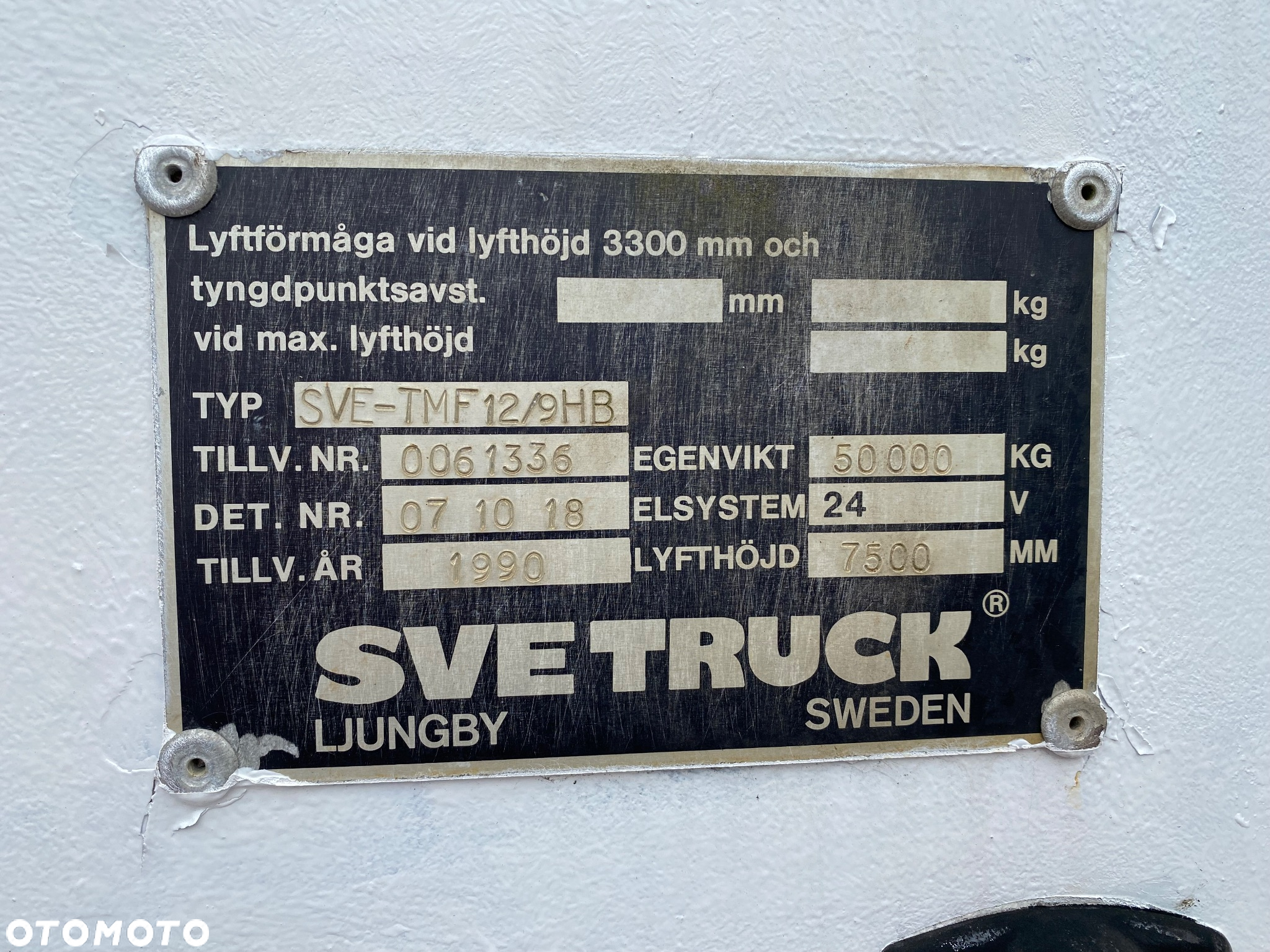 Svetruck TMF 12/9 HB / 1 WŁ. / STAN BDB. / MOZLIWOSC INNEGO CHWYTAKA / SERWIS / 12T ŁAD. - 22