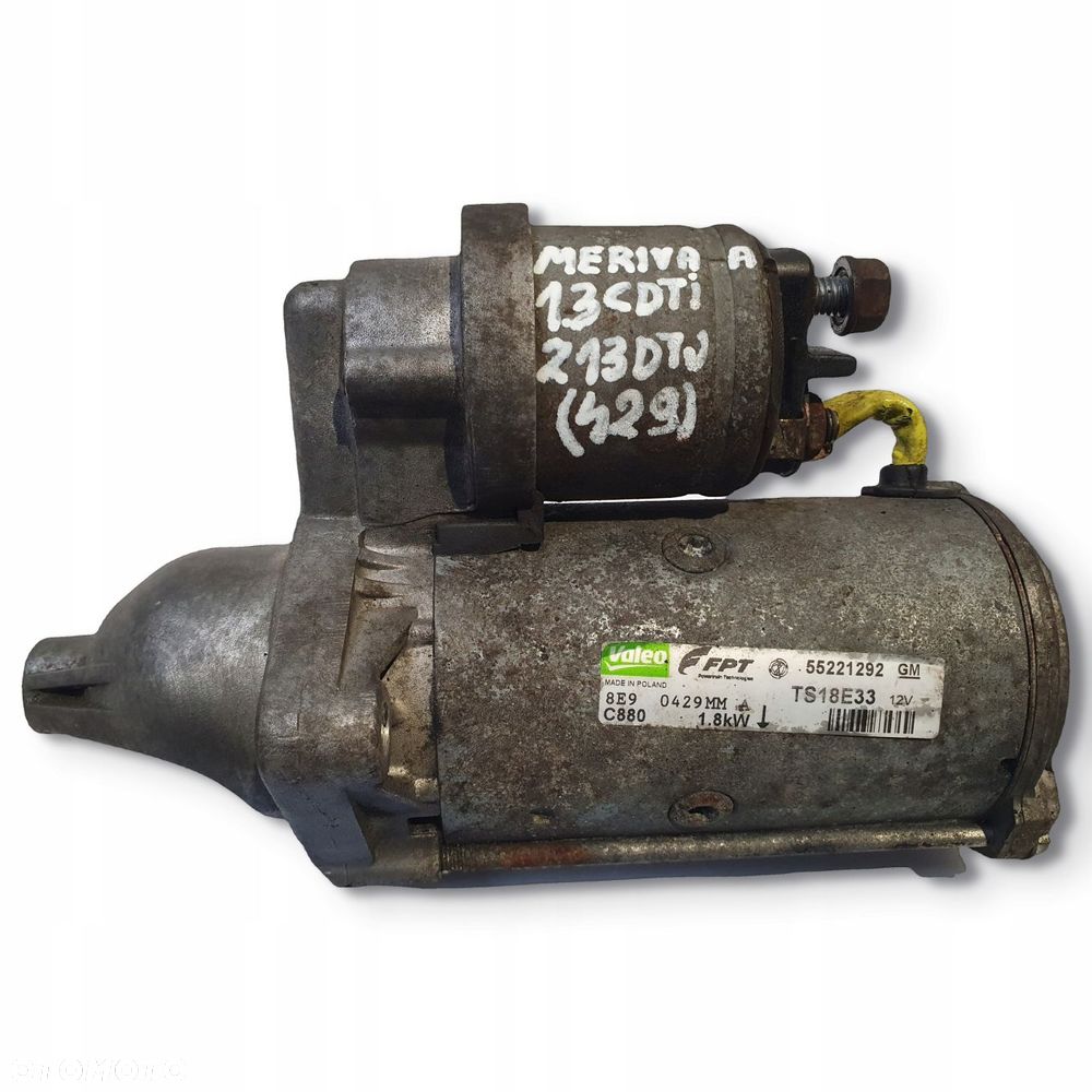 ROZRUSZNIK Opel Corsa D 1.3 CDTI valeo 55221292 TS18E33 - 3