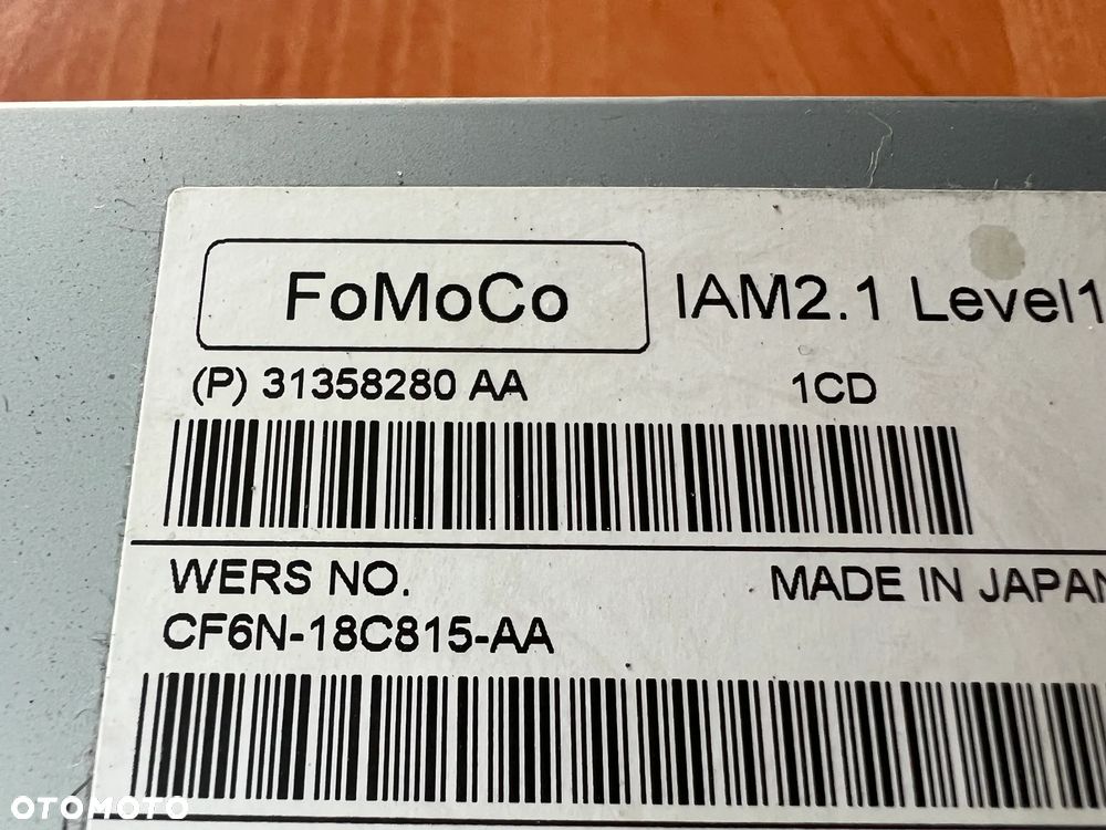 RADIOODTWARZACZ CD VOLVO V60 31358280AA - 2