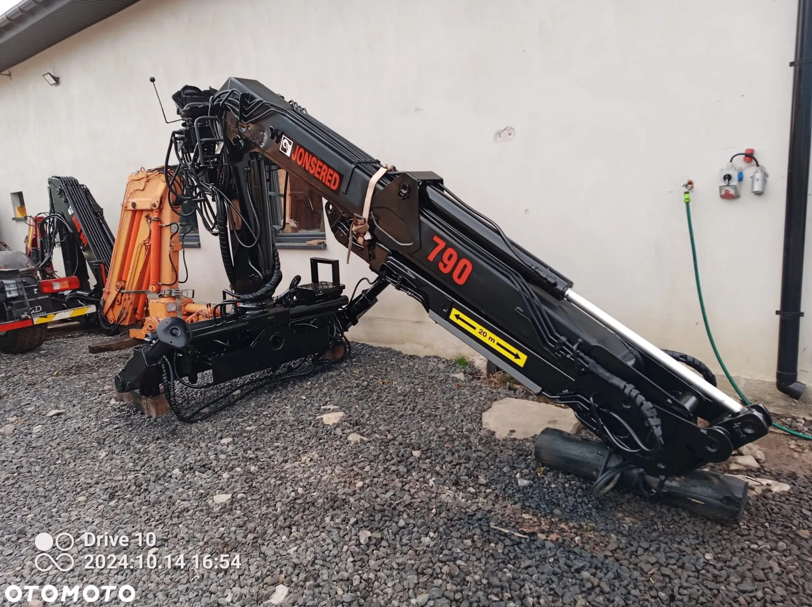 Hds Jonsered 790L dźwig żuraw do drewna drzewa lasu chwytak - 3