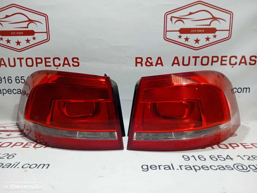 Farolins Trás Traseiro Esquerdo Passat B7 Avant Original - 1