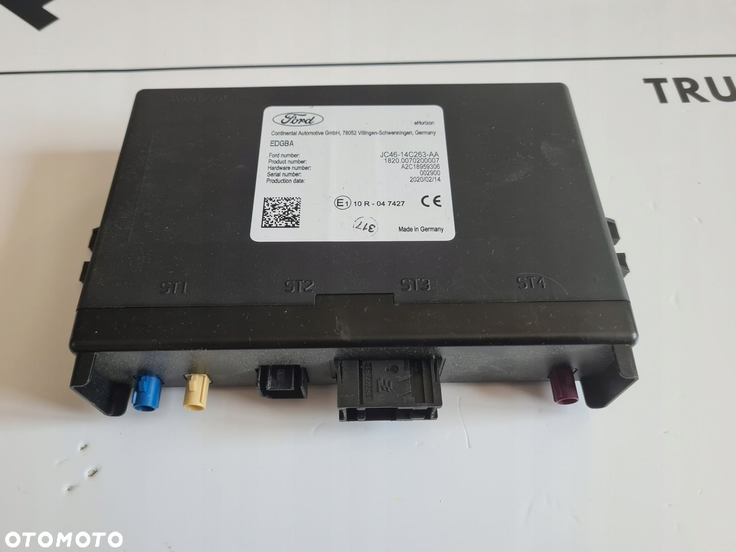 STEROWNIK KOMPUTER EDGBA FORD F-MAX 500 TRUCKS EURO 6 - 2