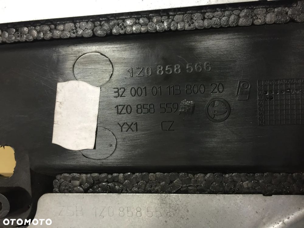 KOMPLETNA OSŁONA KOLUMNY KIEROWNICZEJ KIEROWNICY SKODA OCTAVIA II 2 1Z0858566 1Z0858565 - 16