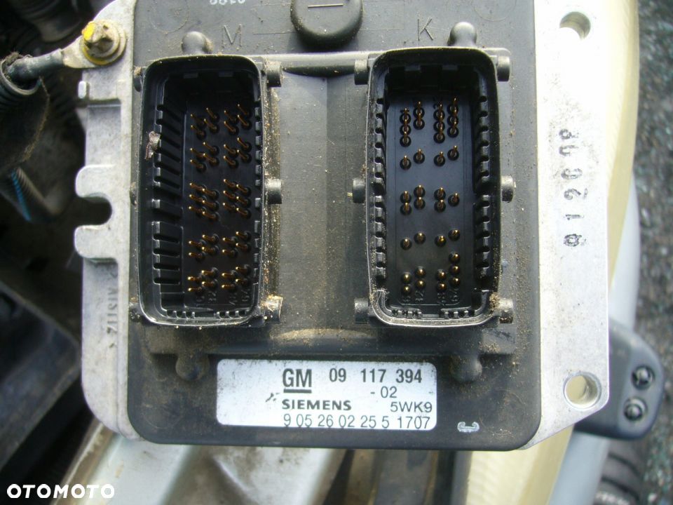ASTRA II ZAFIRA 1.8 STEROWNIK KOMPUTER ZESTAW - 1