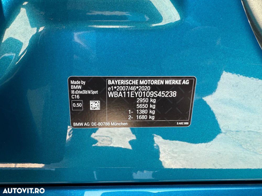 BMW X6 xDrive30d AT MHEV - 30