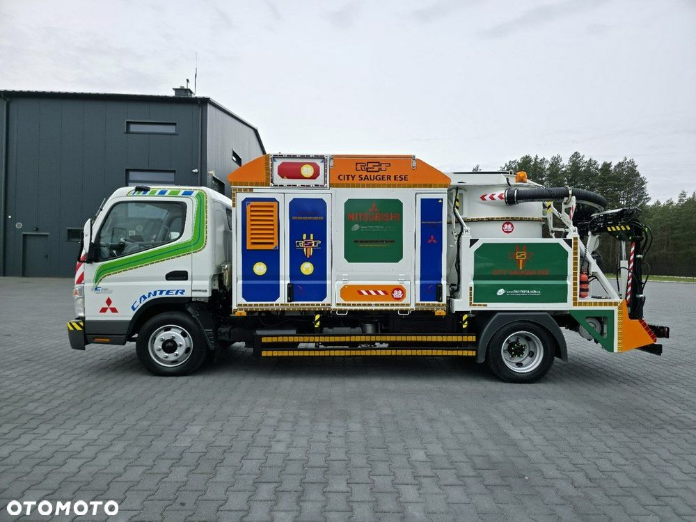 Mitsubishi CANTER odkurzacz koparka ssąca substancje sypkie CITY SAUGER - 5