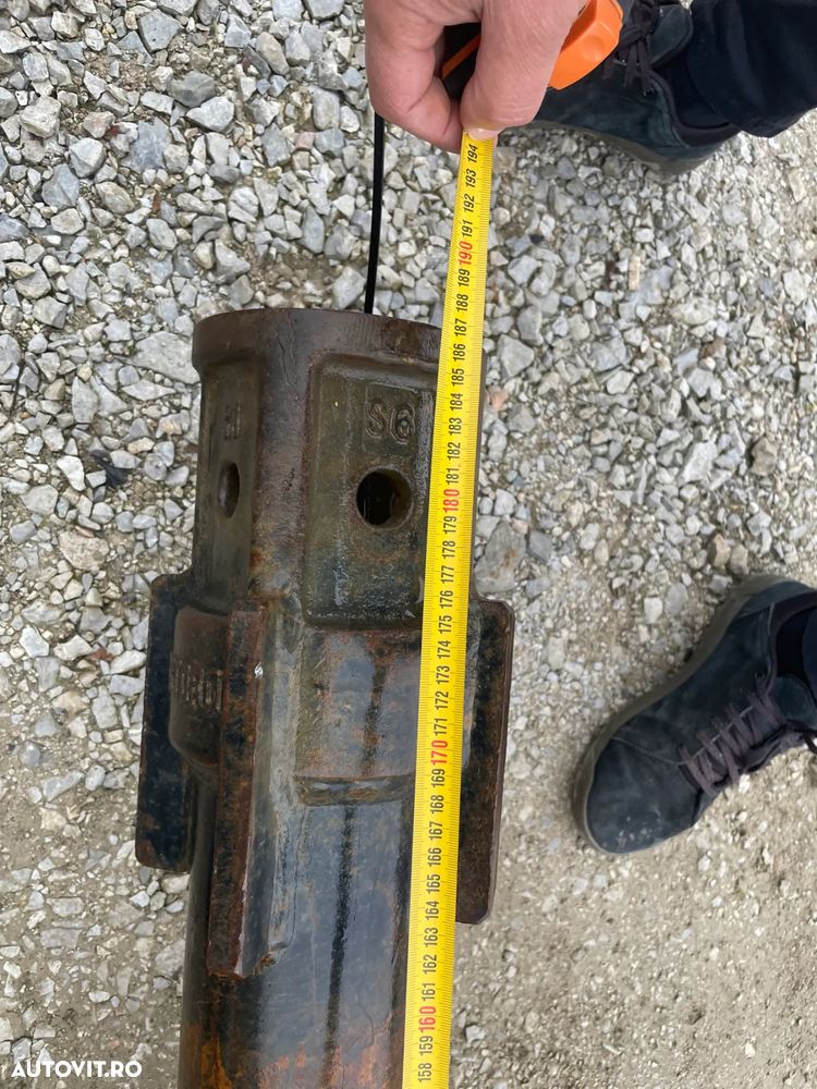 Burghiu S6 pentru pământ pentru excavatoare Lungime 1900, diametru 350mm - 5