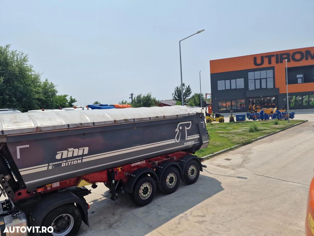 Schmitz Cargobull SKI 8,2, 28mc, basculabila, prelata, picioare sprijin, jante ALUMINIU, bara protectie spate-22900 EUR+Tva, posibilitate leasing, otel HARDOX, prelungire finisor, Carte de identitate, posibilitate leasing-PROMOTIE 22900 Eur+Tva - 23