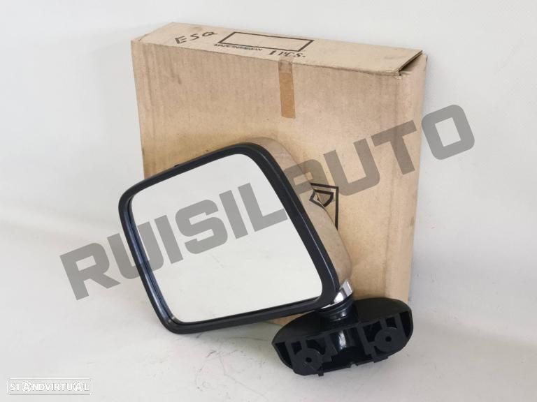 Espelho Retrovisor Esquerdo Manual  Nissan Navara Pickup Ii (d2 - 2