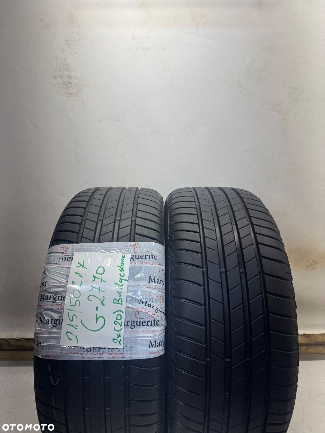 G-2970 215/50R17 BRIDGESTONE TUTANZA T005 - 1