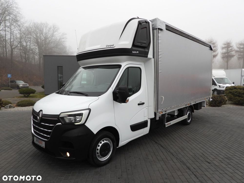 Renault MASTER PLANDEKA 10 PALET WEBASTO TEMPOMAT PNEUMATYKA KLIMATYZACJA  165KM - 7