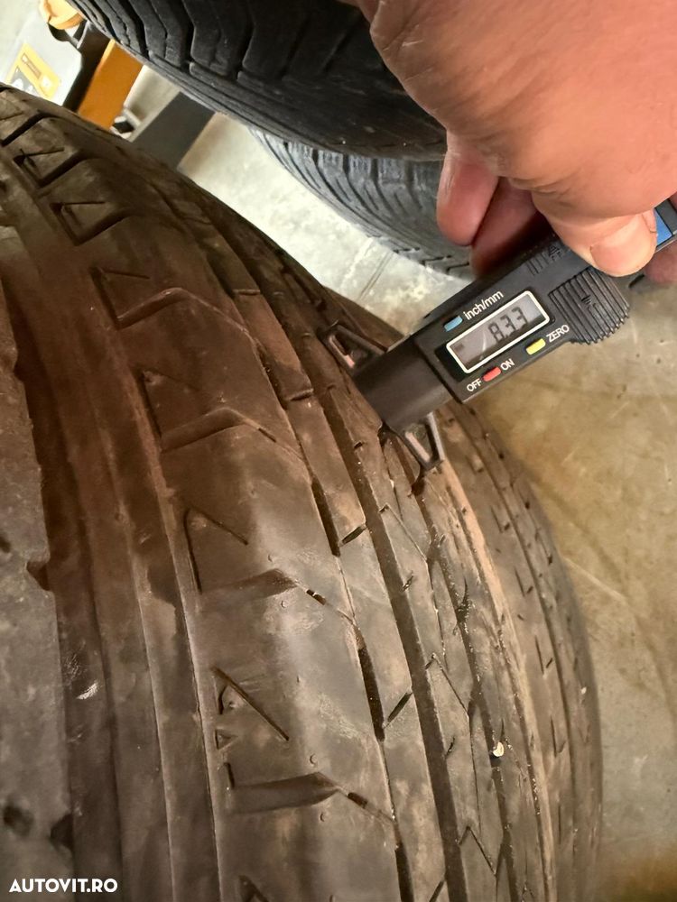 JANTE OTEL + ANVELOPE VARA  IVECO AXA DUBLA , ORIGINALE - 4