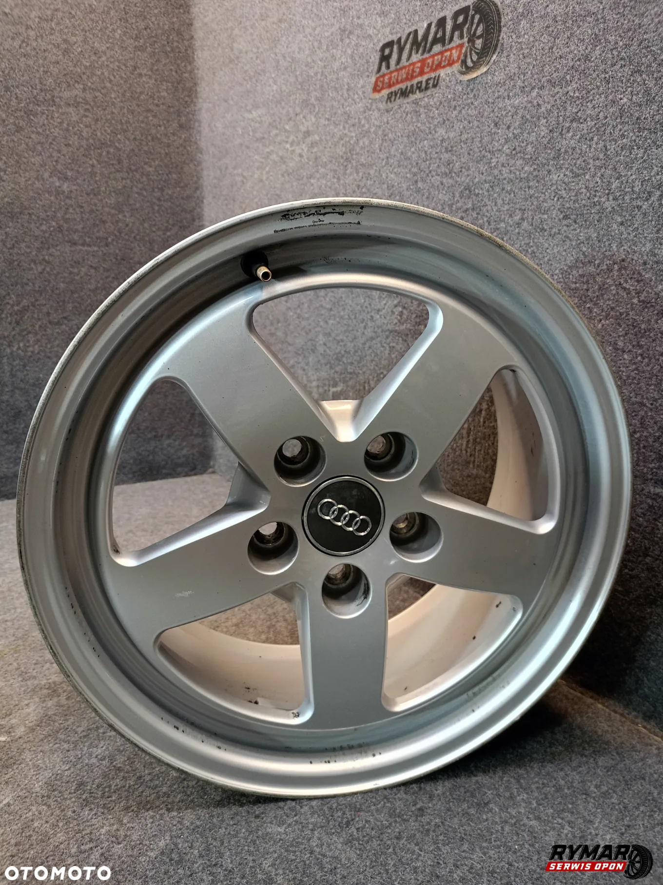 ŚLĄSK ALUFELGI Z KOŁPAKAMI 7X 16" 5X112 ET35 ORYGINAŁ AUDI OE KPL - 9