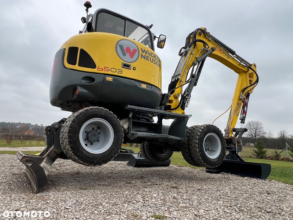 Wacker Neuson Koparka Kołowa 6 TON Wacker NEUSON 6503 -2 Pług Ramię Long 3 Łamane POWERTILT Lenhoff MS03 6503 ew65 - 39