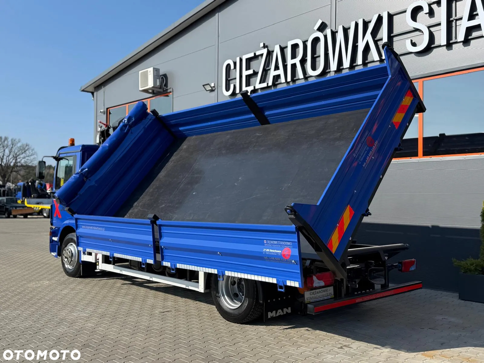 MAN TGM TGL 15.250 / E6 / wywrotka 3-S + HMF żuraw z pilotem / HDS dzwig kran crane kiper kipper - 30