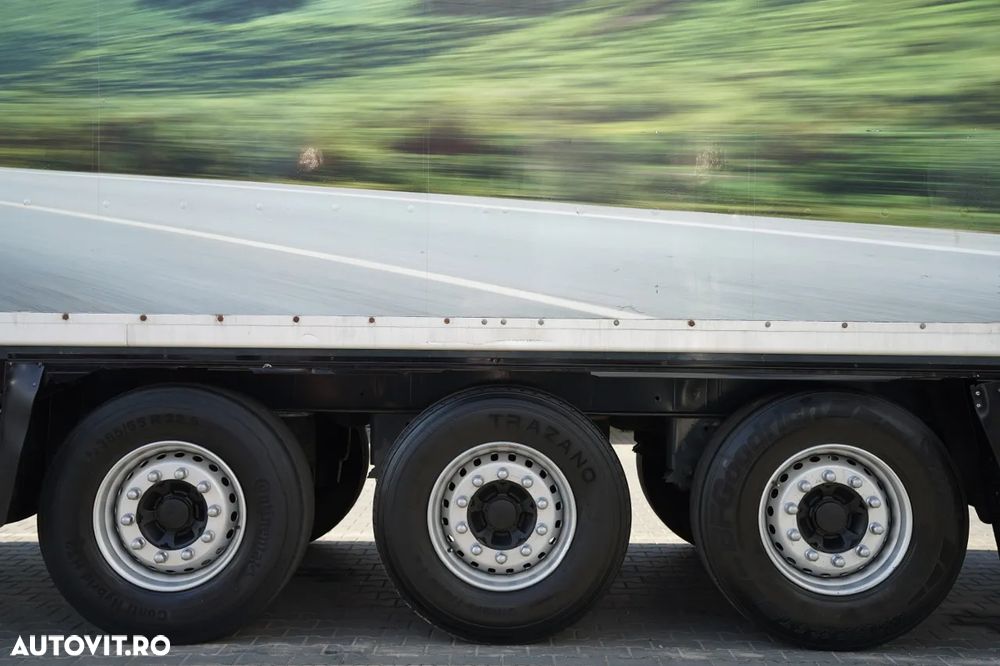 LeciTrailer CONTAINER / ELEVATOR PALFINGER 2.500 KG / AXĂ RIDICATĂ / OBLOANĂ RULANTĂ - 26