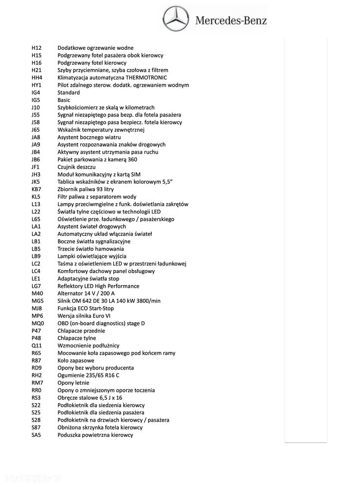 Mercedes-Benz Sprinter 319 - 22
