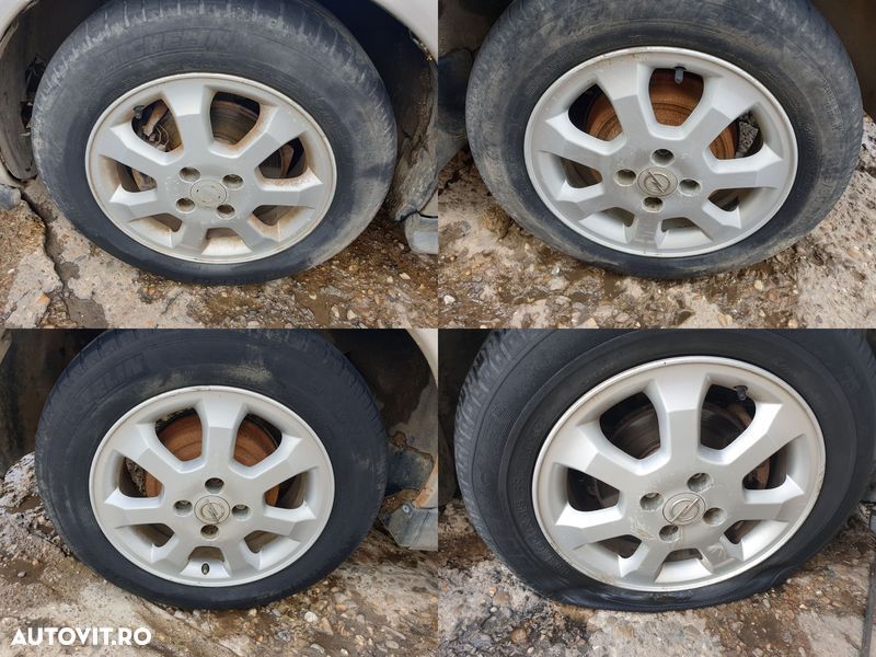 Set 4 Jante Roti Aliaj 195 60 15 R15 Opel Astra H 1.4 1.6 1.8 2004 - 2008 - 1